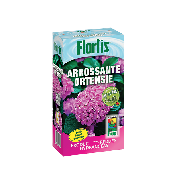 Flortis rdečilo za hortenzije