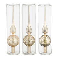 Okrasek za vrh drevesa - Cream, 3 različice