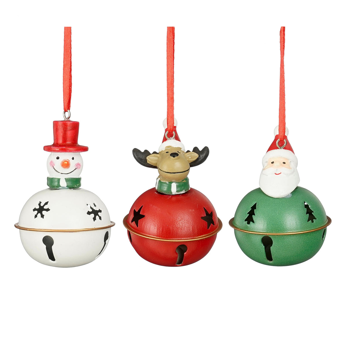 Božični okrasni zvonček - 3 različice