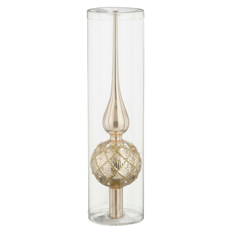 Okrasek za vrh drevesa - Cream, 3 različice