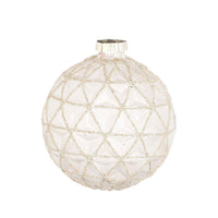 Božični okraski Bauble glass Beli, 6 različic