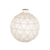 Božični okraski Bauble glass Beli, 6 različic