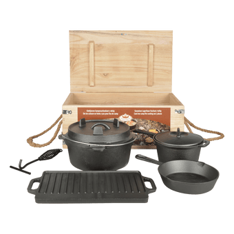 Litoželezni kotliček set