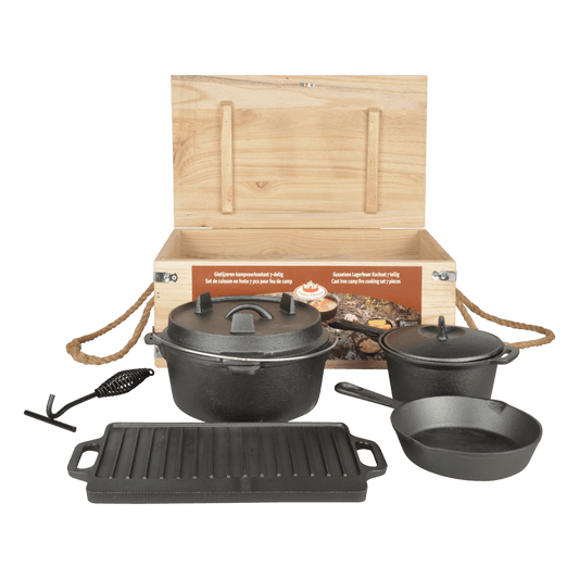Litoželezni kotliček set