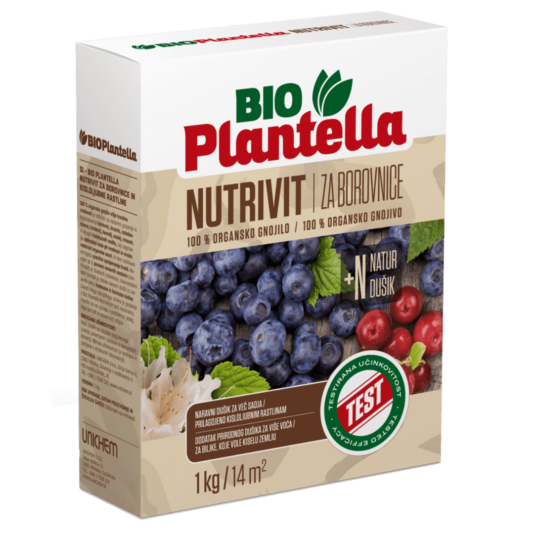 plantella nutrivit za borovnice in jagodičevje